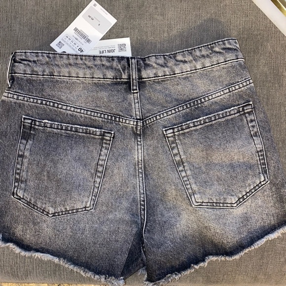 Zara denim shorts NWT - Picture 4 of 6